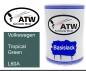 Preview: Volkswagen, Tropical Green, L60A: 500ml Lackdose, von ATW Autoteile West.